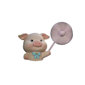 Cute Pig Car Scent Air Fresheners Vent Clips Aroma Diffuser Interior Decor Accessories