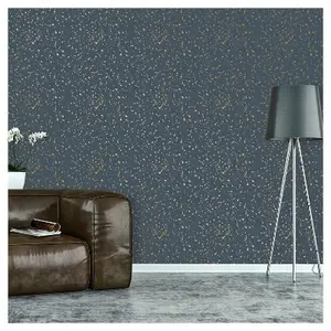 Opalhouse Celestial Compass 198"x20.5" Peel & Stick Wallpaper Nautical Navy/Gold