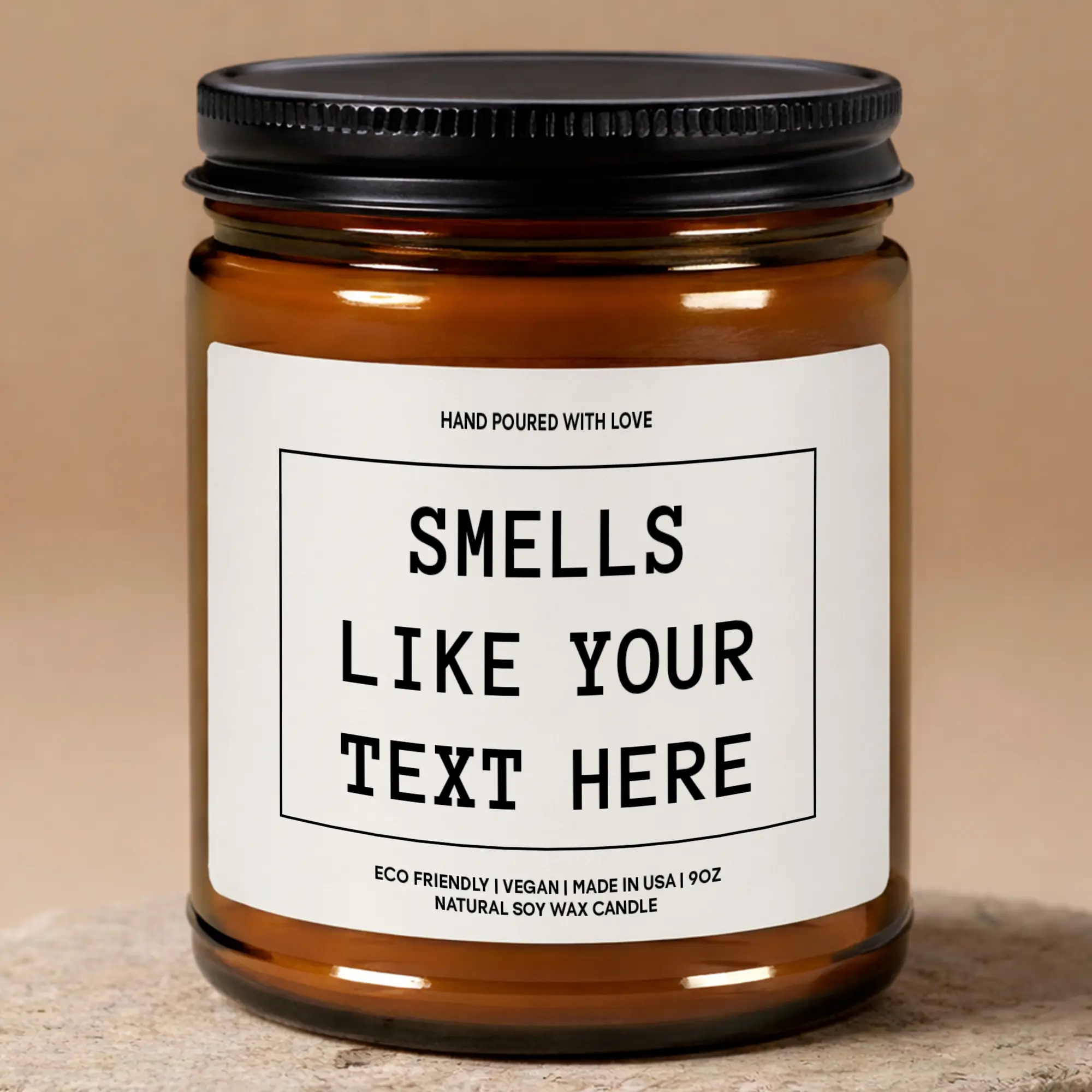 MAKEAGIFT Funny Smells Like Candle, Funny Your Custom Scent Gifts, Personalized Home Decor Candles, Unique Personalized Gift For Her