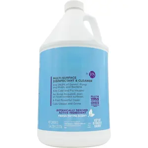 Botanical Disinfectant - Multi-Surface Cleaner - 128 oz -  99.9% of Germs + Cold & Flu Viruses - Fresh Thyme Scent - No Rinse on  Contact Surfaces - Pet Friendly