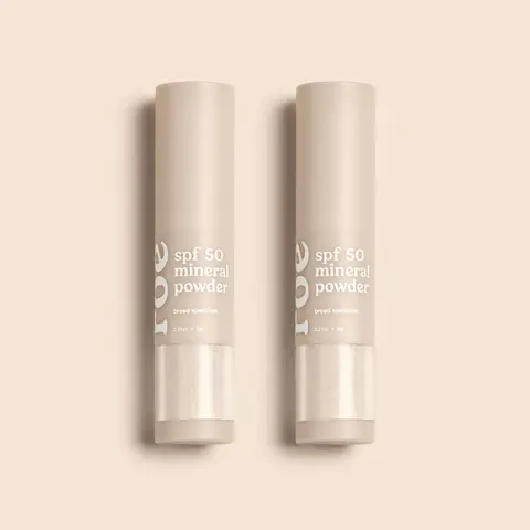 ROE SPF Powder Pack Hassle Free Sunscreen Gentle Daily Moisturizer Green Tea Moisture