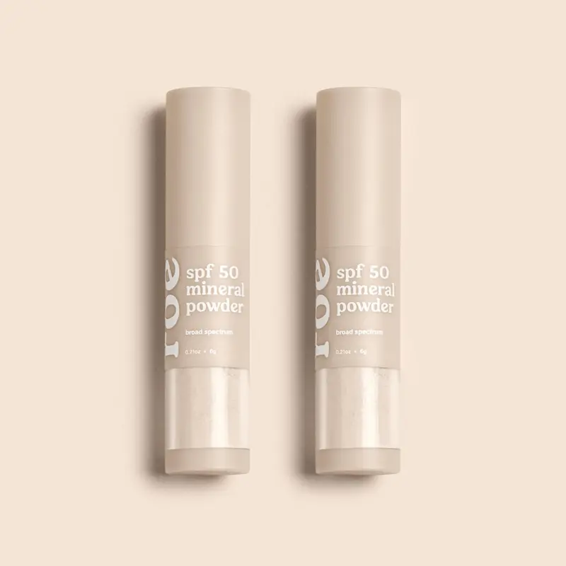 ROE SPF Powder Pack Hassle Free Sunscreen Gentle Daily Moisturizer Green Tea Moisture
