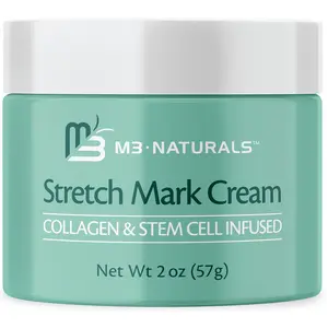 M3 Naturals Firming Cream for Stretch Marks And Loose Skin - with Green Tea Extract & Raspberry Ketones Pregnancy Belly Oil Cream Healthcare
