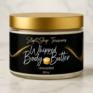 Unscented Whipped Body Butter (For Sensitive Skin)
