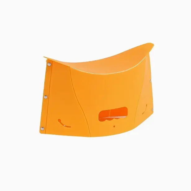 Plastic Portable Foldable Single Unisex Outdoor Chair - Lightweight, Compact for Picnics, Balcony Use (Home & Festive Party Supplies)