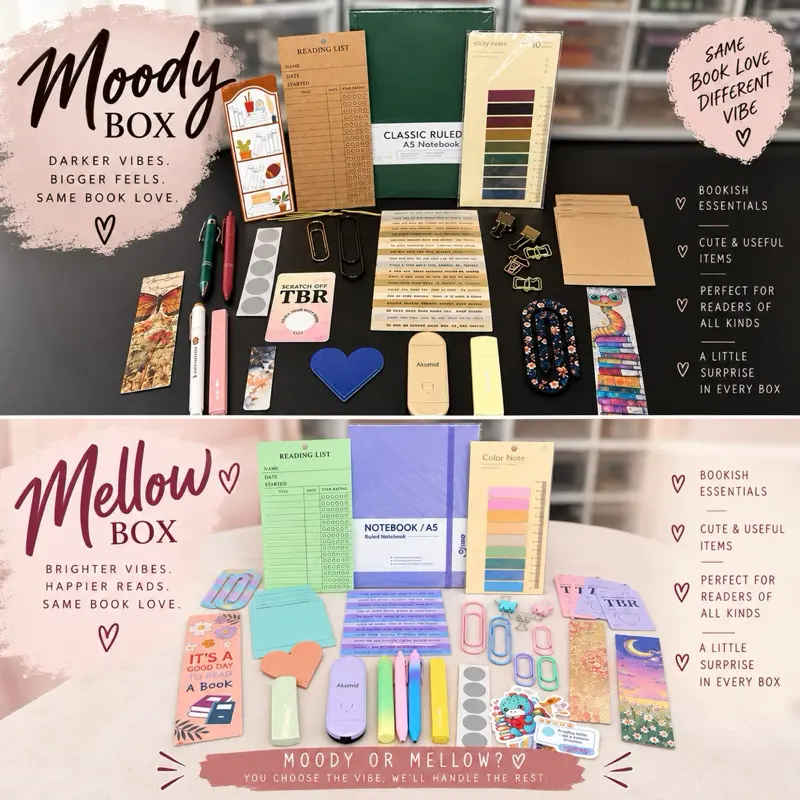 Mellow or Moody Bookish Box