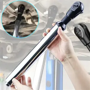 Offset Extension Wrench Impact - Electric Ratchet Wrench, Multifunctional and Durable Power Ratchet Wrenches, Chain Drive Wrench Extender, Dual-Mode Torque Control, for Tight Spaces
