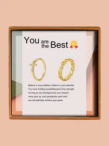 Women's Elegant Rhinestone Decorated Ring Set, 2024 New Style Exquisite Trendy Ring Set, Fashionable Engagement Ring for Women Dainty Gift for Your Love