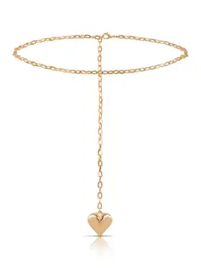 Heart Charm Chain Belt