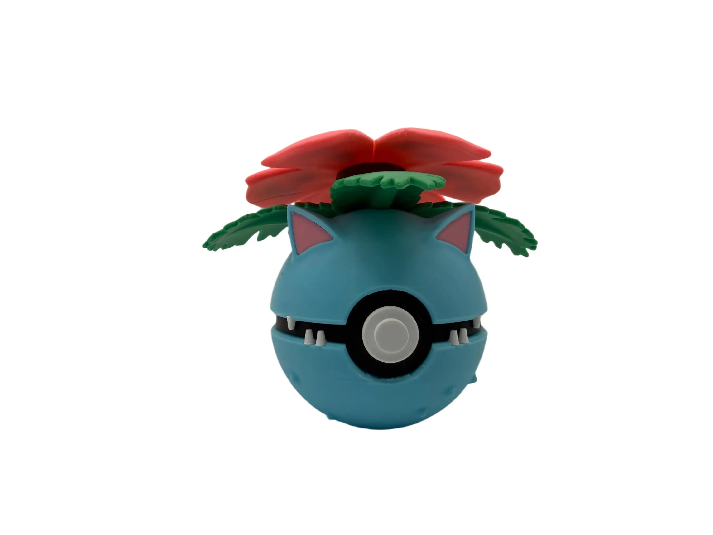 #0003 - Venusaur Themed Character Poke Ball 3D Print