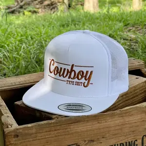 Printed Cowboyyyy TS Westernnn Snaphack Hat, Trucker Snaphat Hat, unisex hat, many classifications, gift for him