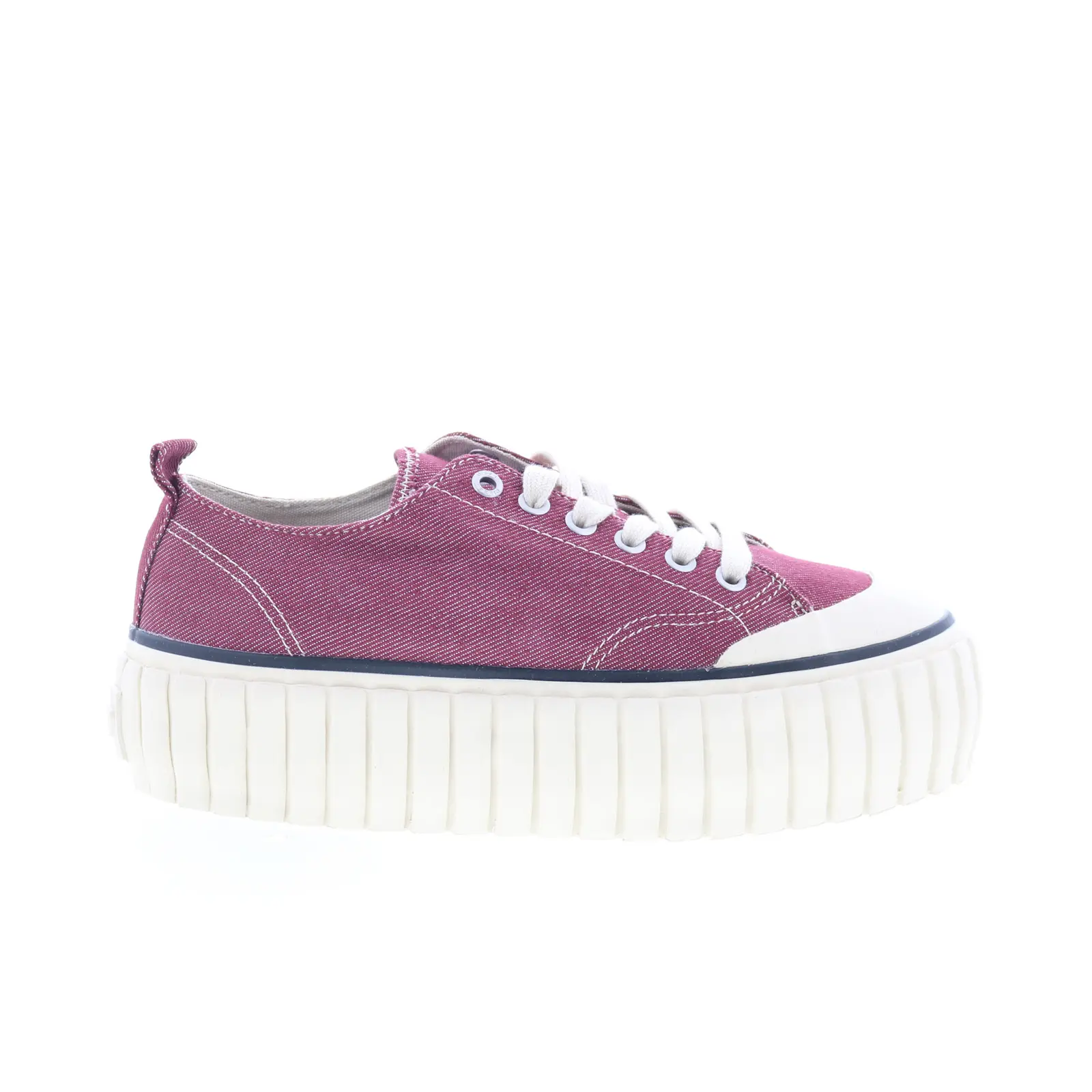 Diesel S-Hanami Low X Mens Purple Canvas Lifestyle Sneakers Shoes