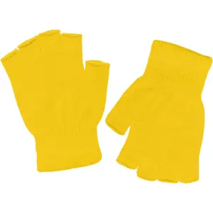 Winter Knit Warm Mittens for Women & Men - Stretch Half Finger Gloves