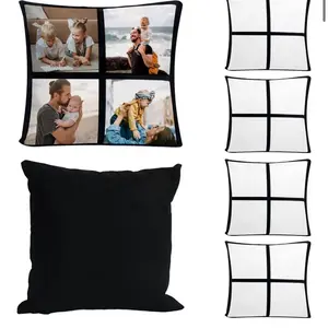 Custom Holiday Keepsake Photo Pillow – 4, 9, or 12 Panel Collage Gift