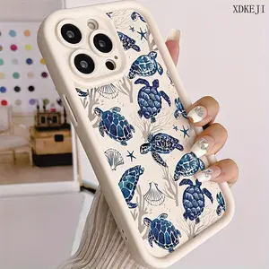 Cute Turtle Shell Pattern Phone Case, Anti-drop Cellphone Protective Case, Total Protective Shockproof Mobile Phone Cover for iPhone?11 12 13 14 15 16 Pro Max Protector Screen Protector Protection Casing Smartphone