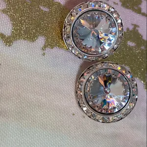 Irish dance earrings stud and clip on