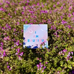 I AM BEAUTIFUL (B Grade) - Trans Flag Postcard
