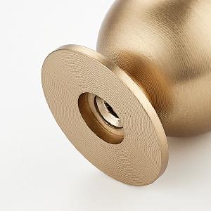 12 Pack Champagne Bronze Cabinet Knobs, Round Dresser Knobs, Ball Kitchen Cabinet Hardware, 0.95" Diameter