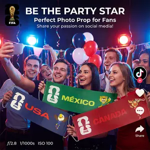 FIFA World Cup 2026 Decorations Banner, with Country Flags, Football Party Supplies, Match Day Decor for Celebration, Mundial Theme Merchandise
