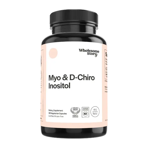 Wholesome Story Myo & D-Chiro Inositol - 90 Day Supply Capsules