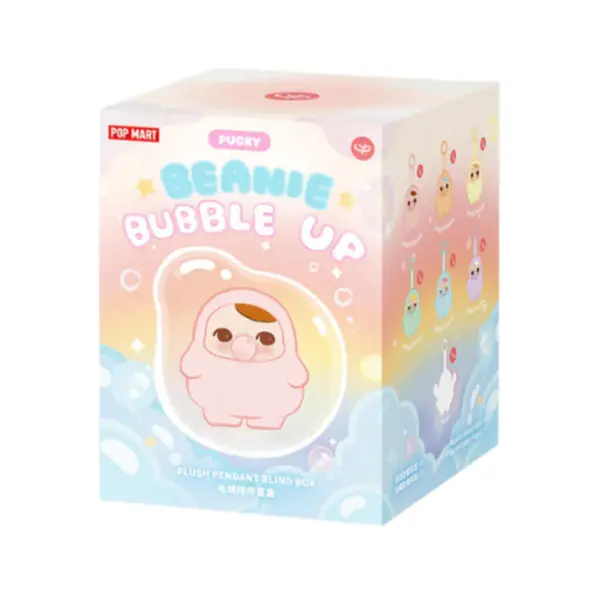 POP MART PUCKY BEANIE BUBBLE UP 　6Pボックス POPMART Pucky Beanie Bubble Up Blind Box - TikTok Shop