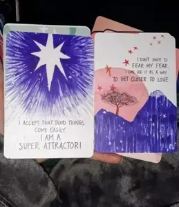 Super Attractor Tarot Cards Deck – 52 PCS Inspirational Card Set