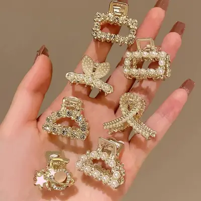 Hair Clip with Pearl Small - TikTok Shop display picture 3