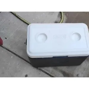 Mid Size Cooler with drainage, lightly used