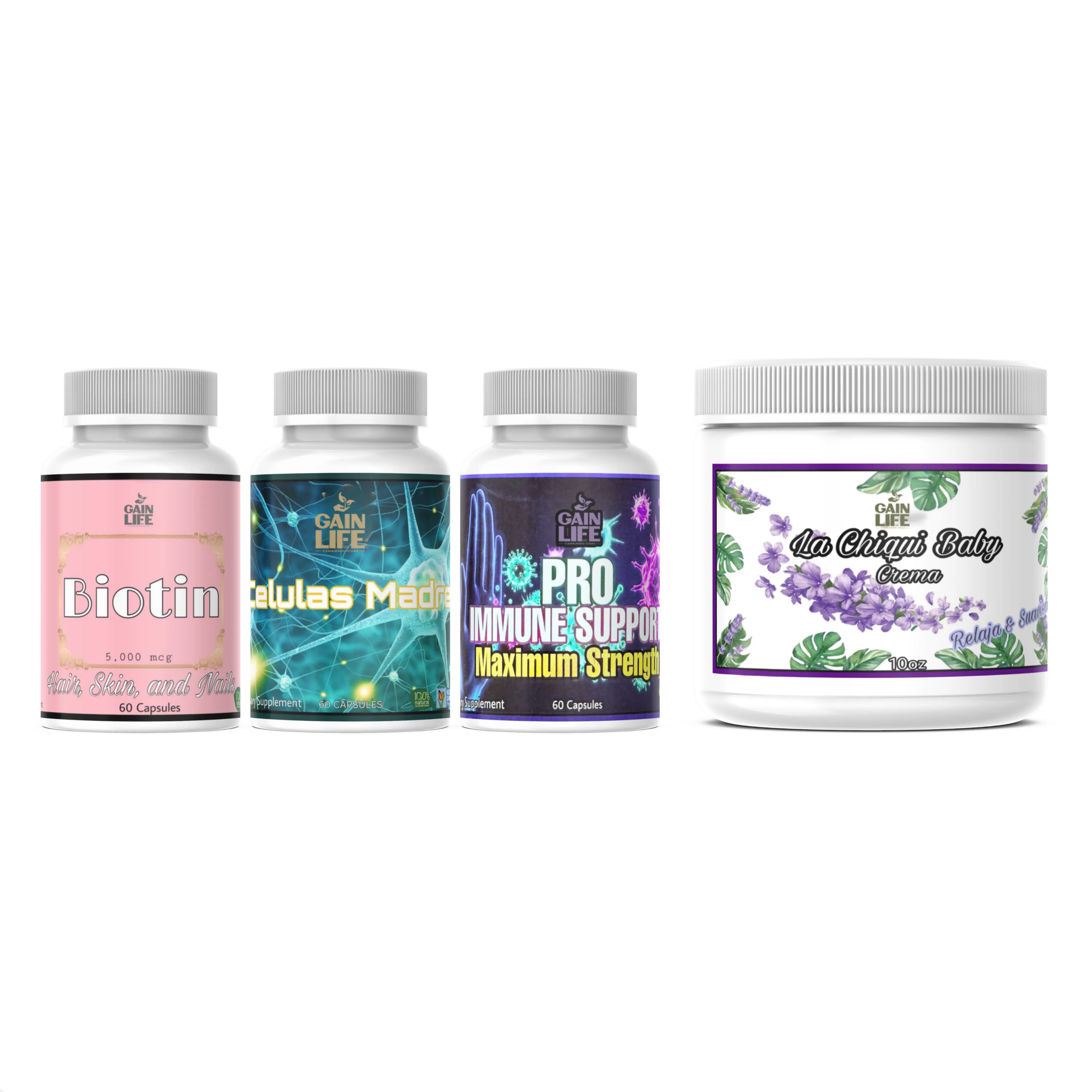 Gain Life Complete Healthy Skin Vitamins Daily Wellness