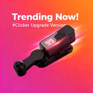 Rechargeable Automatic Clicker Speed Tool for Smartphones and Controllers - Fast Screen Tap Simulator with Selfie Mode for Shopping Rewards Live Broadcast and Tasks