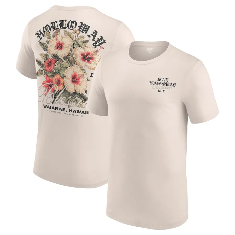 Men's Sand Max Holloway 318 Hibiscus T-Shirt - 100% Combed Cotton