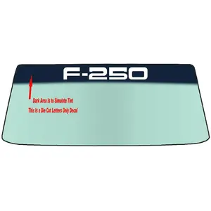 FOR FORD F-250  A CUSTOM WINDSHIELD BANNER GRAPHIC DECAL/STICKER