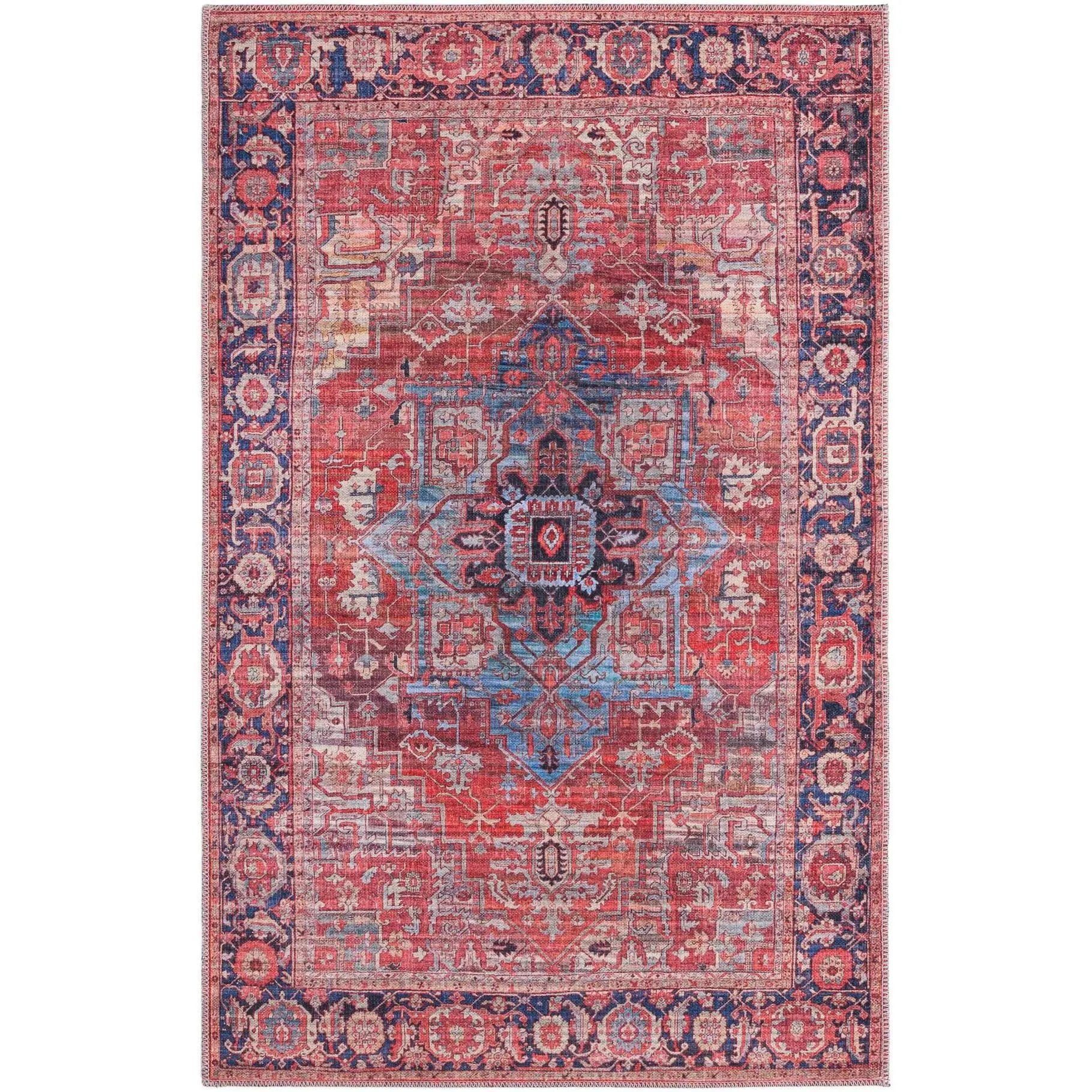 Rust Red - B 4'  x  6'