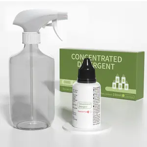 【5-Bottle Pack】30ml Lemon Scented Multi-Purpose Concentrated Cleaner for Kitchen Bathroom & Floor Cleaning Powerful Stain Removal & Germ Elimination