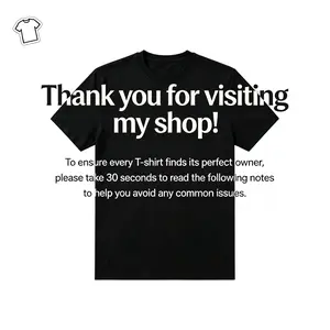 Thank you for visiting my shop! To help every T-shirt find its perfect match, please take 30 seconds to read these notes—so we can avoid any little misunderstandings together.