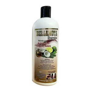 Bergamot, Coconut Oil, Collagen & Rosemary Shampoo – Strength & Hydration Haircare Cleansing