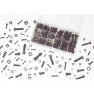 212 MAIN 240-Pc Metric Nut & Bolt Hardware Kit, Re-Sealable, Assorted Sizes