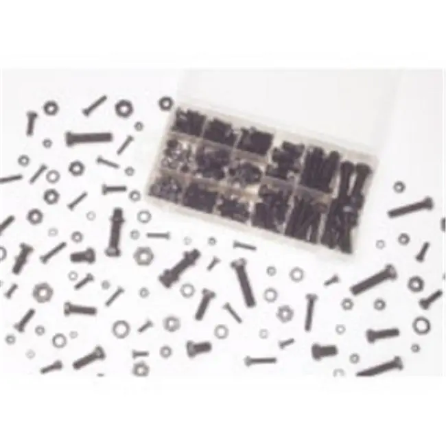 212 MAIN 240-Pc Metric Nut & Bolt Hardware Kit, Re-Sealable, Assorted Sizes