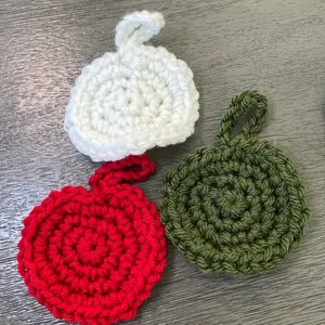 Crocheted Christmas ornaments