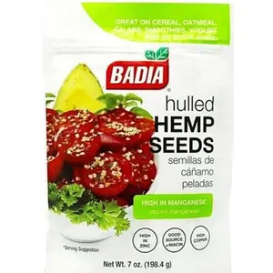 Badia Organic Hulled Hemp Seeds 7 oz