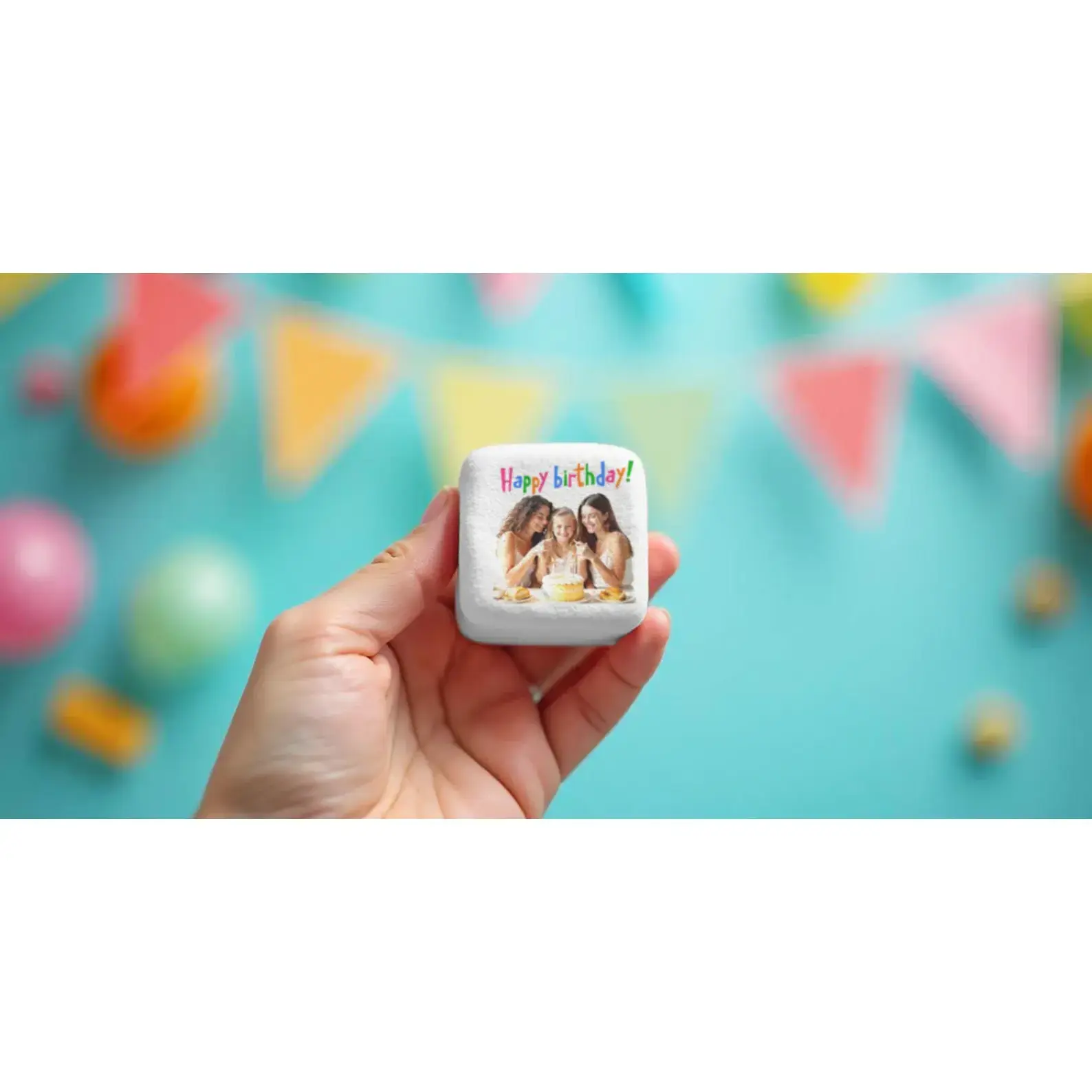 Custom Photo Marshmallows - Personalized Edible Gifts for Any Occasion - 12 Prin