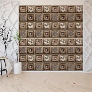 Self Adhesive Wall Sticker, Waterproof Wall Decal, Peel & Paste Wall Sticker, Wall Decor for Home Living Room Bedroom Kitchen