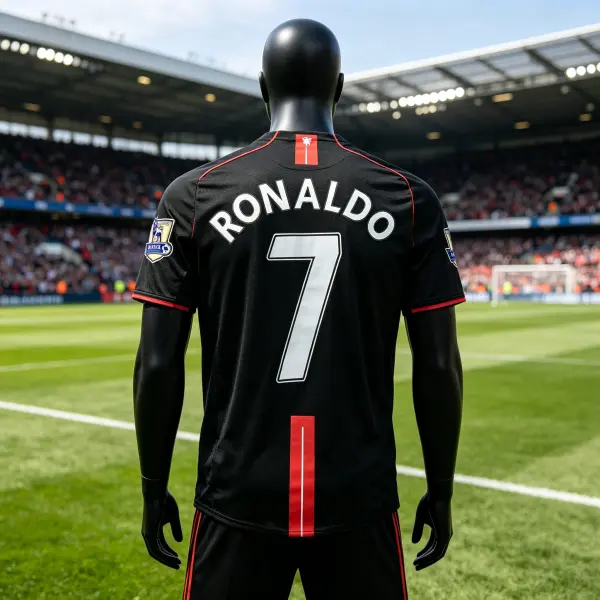 0708 Away Short Sleeve  Soccer Jersey