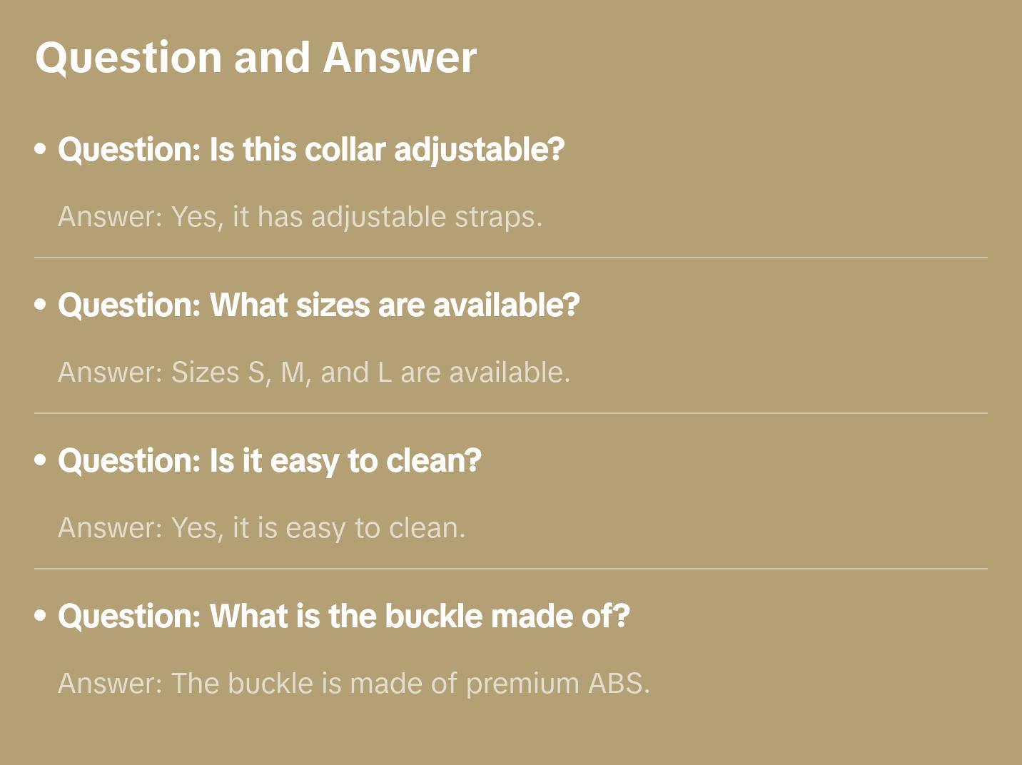 COLLAR - BARB WIRE WHITE