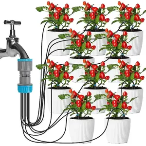 10-in-1 Lazy Plant Drip Irrigation Set, Automatic Slow Water Seepage Waterer, Convenient Household Watering Tool for Home Potted Flowers