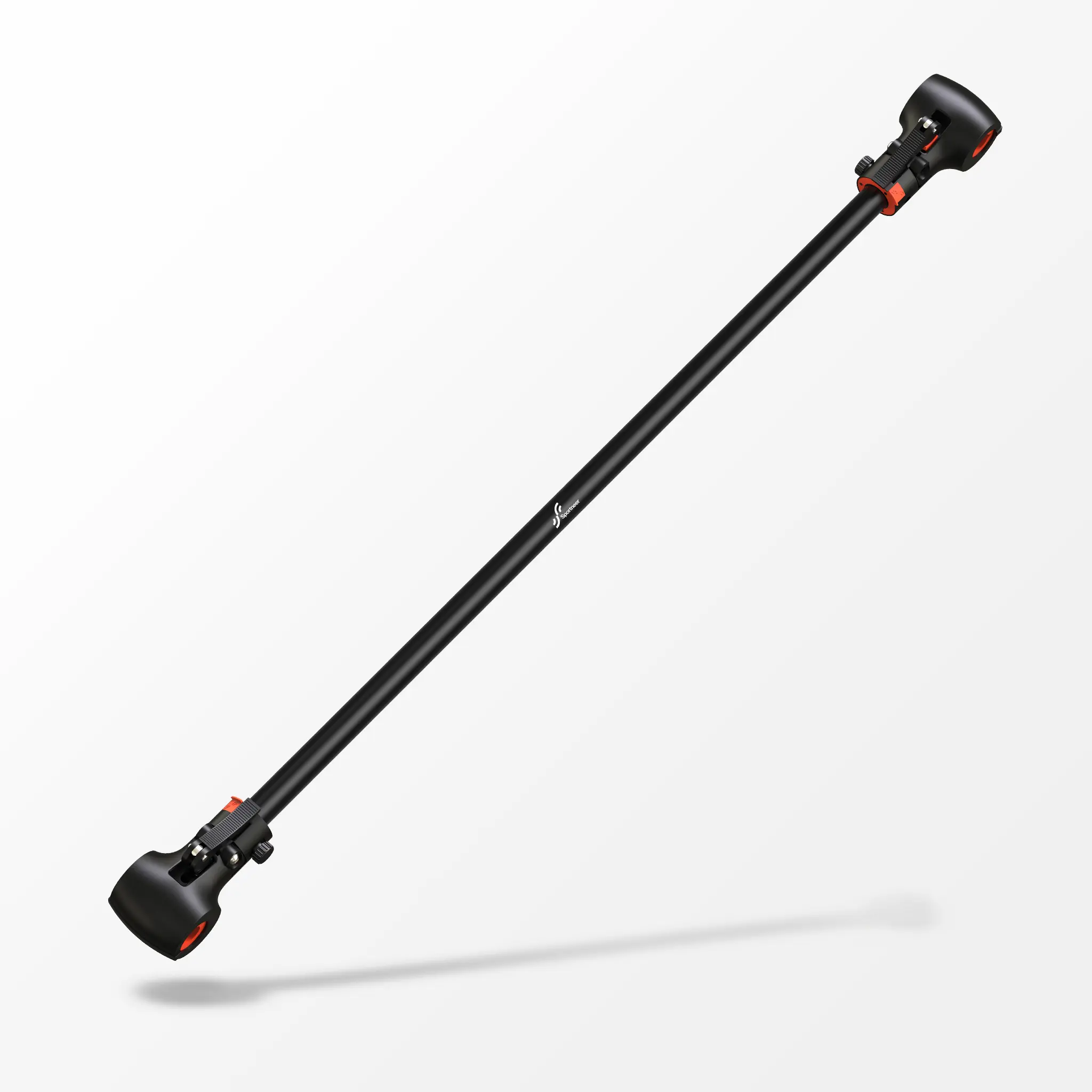 Sportneer Dumbbell to Barbell Converter Bar, Heavy-Duty Steel Barbell Attachments with 200 lb Capacity, 52in Extended Bar Design for Home Gym Training Equipment, Fitness Exercise Accessories, Resistance Training