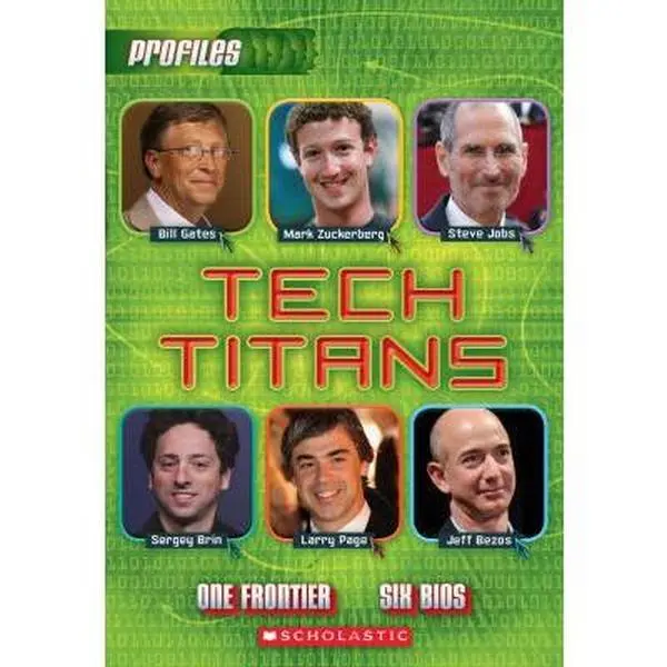 USED Book - Profiles #3: Tech Titans by Carla Killough McClafferty (Paperback) - english