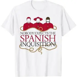 Monty Python Official The Spanish Inquisition T-Shirt