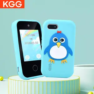 KGG Student Smart Game Phone, Funny Learning Education Tool, Music Game Player Alarm Clock Calculator Flashlight Dual Camera Smart Phone