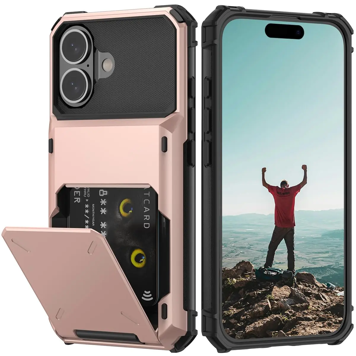 Rose Gold-Larger Storage